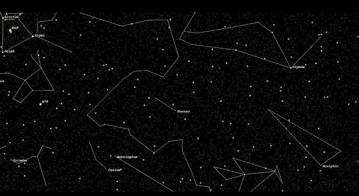Constellation map